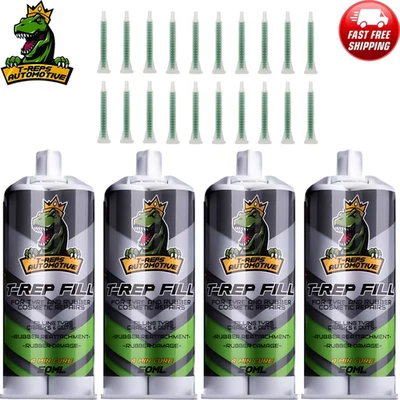 T-REP Tyre Filler Rubber Damage Repair Set For Repairing Cuts & Cracks in Tyres - Image 1 of 4