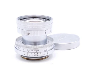 AS-IS Ernst Leitz Wetzlar Summicron 5cm f/2.0 Lens for Leica – MUST READ! (2901) - Picture 1 of 9