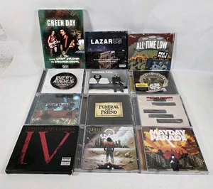 Punk Rock Metal CD Bundle Lot Coheed & Cambria Green Day Mayday Parade FFAF - Picture 1 of 9