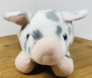 Aurora 9"Spotted Piglet Flopsie Adorable Plush Stuffed Animal 2017 - Picture 1 of 6