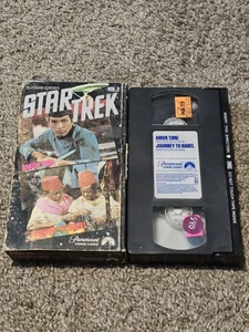 STAR TREK VOL. 2 AMOK TIME & JOURNEY TO BABEL vhs TV SHOW - Picture 1 of 5