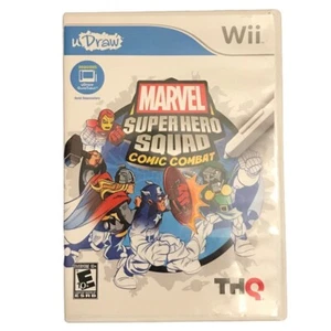 uDraw Marvel Super Hero Squad: Comic Combat - Nintendo Wii Game - Picture 1 of 11