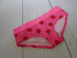 NWT Neon Apple Print Love Pink VICTORIA'S SECRET Women's Hipster Panties S - Picture 1 of 5