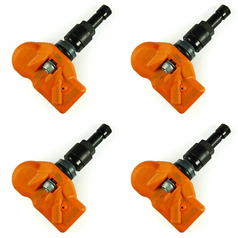 2007 2008 2009 BMW 335i 335xi New 433mhz Black Stem TPMS Set - Image 1 of 1