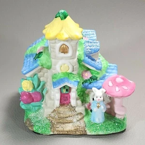 Easter Bunny Village Church Hoppy Hollow House Church Easter 2003 Vintage EUC! - Picture 1 of 10