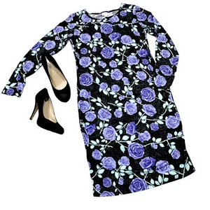 NWT Lularoe Small Debbie Long Sleeve Dress 2023 Spring Collection - Picture 1 of 3