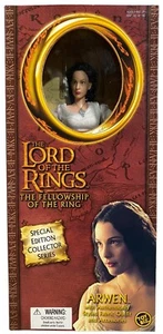 Lord of the Rings Fellowship Arwen White Dress 12" Doll Action Figure NEW ToyBiz - Picture 1 of 8
