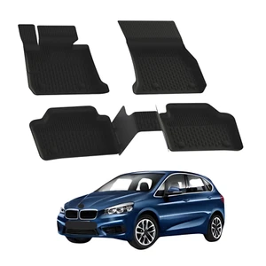 Floor Mats for BMW F22-F23 2 Series 2014-2017 | Premium Floor Mat Black - Picture 1 of 7