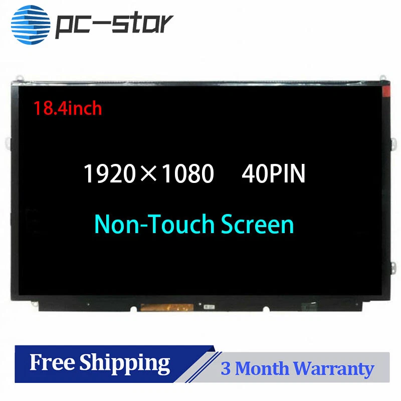 New 18.4''LTM184HL01 40Pins 1920×1080 FHD Glossy 60HZ For Dell Alienware M18x - Image 1 of 4