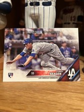 Corey Seager, Rookie Debut Card US279. Texas Rangers, HOT