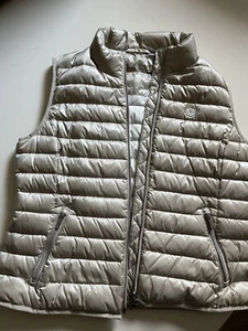 Daunenweste , beige, Gr. 42, von Fuchs Schmitt, neu, 2 Wegezipper, Seitentaschen - Bild 1 von 3