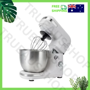 5L 7-Speed Bench Mixer with Stainless Steel Bowl & Attachments - Free Shipping - Picture 1 of 9