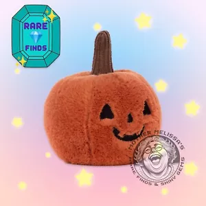 Jellycat OOKY JACK O LANTEN LOVEY✨ Weich Spaß Halloween Sammlerstück Plüschtier Neu mit Etikett - Bild 1 von 3