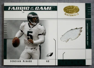 Donovan McNabb 2003 Leaf Certified Materials Fabric of the Game Jersey Rare #/25 - Picture 1 of 2