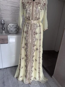 Schöne Takschita, Lebsa, Kaftan in Gelb - Bild 1 von 10