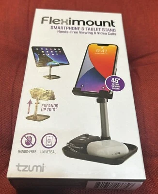 Tzumi Fleximount Universal Smartphone and Tablet Stand - Hands-Free Viewing - Image 1 of 3