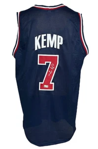 Shawn Kemp Autographed Pro Style Team USA Jersey BAS Authenticated - Picture 1 of 1