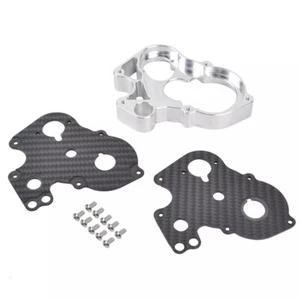 Carbon GearBox Plate w/ Aluminum Gearbox Set for Tamiya Blackfoot  BeetleHD - Picture 1 of 14