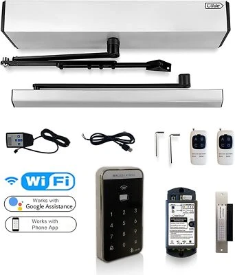 Olide-120B Puerta Automática Inteligente para Discapacitados Inalámbrica con Teclado de Acceso y Cerradura Foto 1 de 4