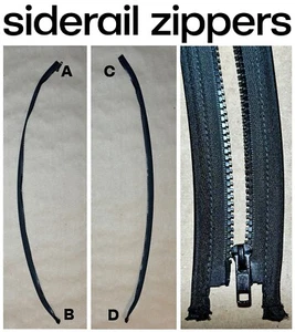Replacement Siderail Zippers for mamaRoo 4moms Baby Swing 1046 1037 1026 4M-005 - Picture 1 of 3