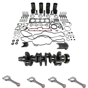 Überholung Rebuild Kit + 4 Stück Pleuel + Kurbelwelle für Cummins QSF2.8 Motor - Bild 1 von 4