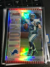 2005 Bowman Chrome Silver Refractors #16 Joey Harrington/50 LIONS!