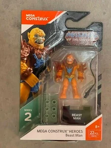 Mega Construx Heroes MOTU Masters of the Universe Series 2 Beast Man Figure - Picture 1 of 2