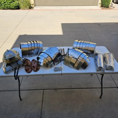 Medieval Lorica Segmentata Plate Armor Meuseum Replicas Limited Windlass - Image 1 of 4