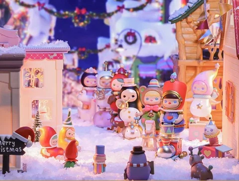 POP MART Pucky Christmas Music Parade Series Blind Box Confirmed Figure HOT！ Cover