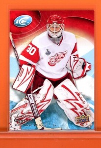 🥅 2009-10 CHRIS OSGOOD Upper Deck ICE #60 🔥OZZY DETROIT RED WINGS TV STAR