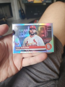 2023 Topps Big League - Uncommon Rainbow Foil #201 Alec Burleson (RC)
