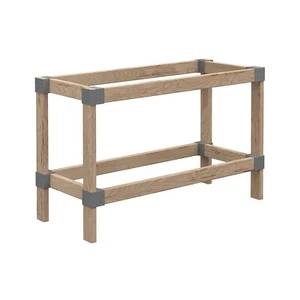 Kit Banco da Lavoro Fai da Te Pesante 2' X 4', Grigio - Foto 1 di 5