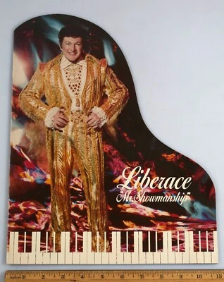 Programa Liberace Tour 1974 Mr. Showmanship firmado Scotty Plummer Prince of Banjo Foto 1 de 4