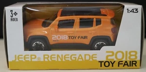 NYCC Toy Fair 2018 May Cheong Group Jeep Renegade 1:43 Scale Exclusive Diecast - Picture 1 of 1
