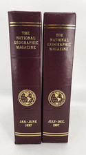 1997 NATIONAL GEOGRAPHIC MAGAZINE SET Complete W/Slip Cover January - December