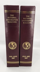1997 NATIONAL GEOGRAPHIC MAGAZINE SET Complete W/Slip Cover January - December - Picture 1 of 12