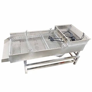 110V 15MM Linear Vibrating Screen Electric Double Motors Sifter Shaker 80W*2 - Picture 1 of 21