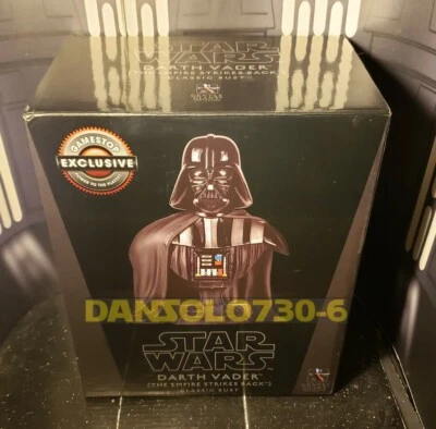 Star Wars Gentle Giant Darth Vader Mini Bust Gamestop Exclusive 18 Of 5000 - Image 1 of 3