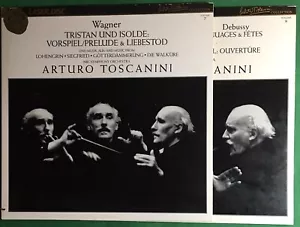 Toscanini Laserdiscs Volumes 7 & 8 Tristan Und Isolde/William Tell Overture - Picture 1 of 9