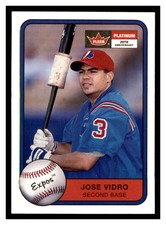 2001 Fleer Platinum #174 JOSE VIDRO Montreal Expos ~F2Q