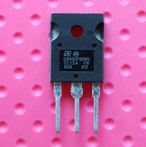 STGW45HF60WD - GW45HF60WD - 45HF60 - 45A. 600V. N KANAL ULTRAFAST IGBT IGBTs TRA