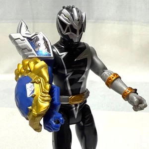 Power Rangers Dino Fury Black Ranger Figur mit Schildhülle F4497 Javi Garcia - Bild 1 von 11