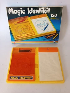 ♥ MAGIC IDENTIKIT BRETTSPIEL UNIMAX CIGG VINTAGE 80ER JAHRE KOMPLETT ZEICHNUNG - Bild 1 von 6