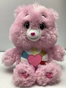 Care Bear Hopeful Heart Plush Toy Unlock The Magic Sweet Scents Pink Collectible - Picture 1 of 16
