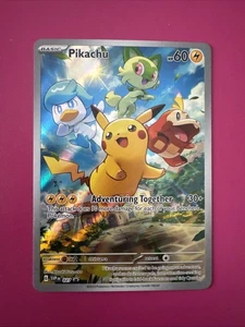 Pikachu 027 Sv: Scarlet & Violet Promo Karten Holo - Bild 1 von 2