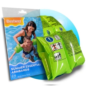 Schwimmflügel Schwimmweste Schwimmhilfe Kinder von 3-6 Jahren grün - Bild 1 von 5