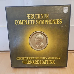 HAITINK BRUCKNER Complete 10 Symphonies PHILIPS STEREO 12LP Box NM - Picture 1 of 15