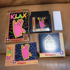 Klax for Nintendo NES CIB Complete in Box