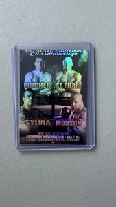 GEORGES ST-PIERRE MATT HUGHES DIAZ 2010 Topps UFC #FPR-UFC65 65 Poster Review - Bild 1 von 1