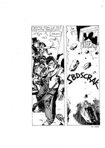 MORTIMER  6 (Ediperiodici, 1973) ORIGINAL ART page 100 by  VICTOR DE LA FUENTE - Foto 1 di 1